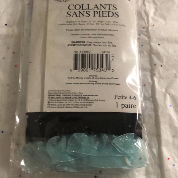 Disney’s frozen girls footless tights - Picture 7 of 8